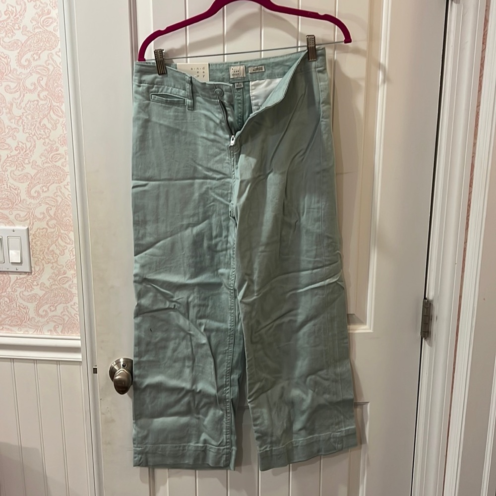 Wide Leg Crop pants
